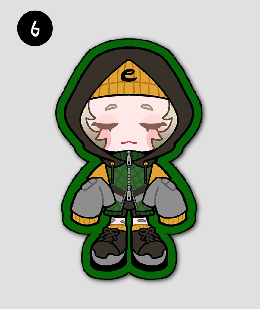 十二支シール(各一枚)