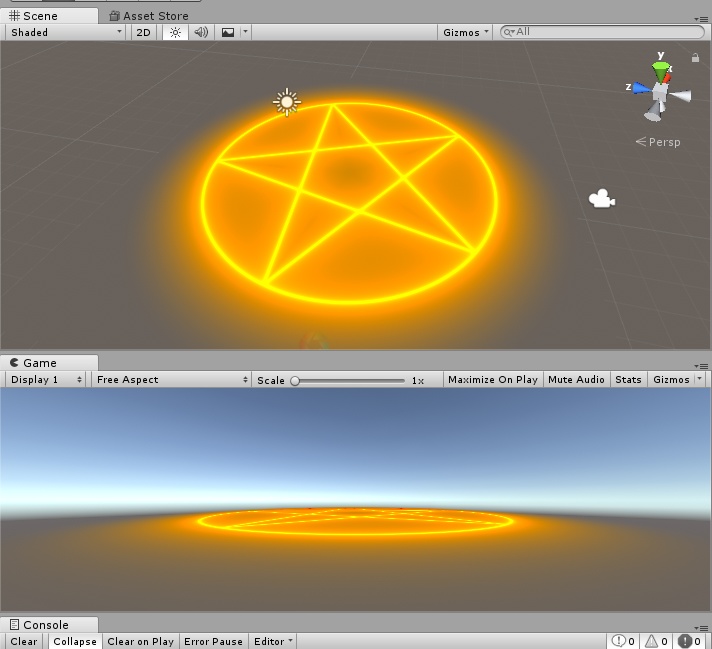 VRChatでShaderだけで魔法陣を描く