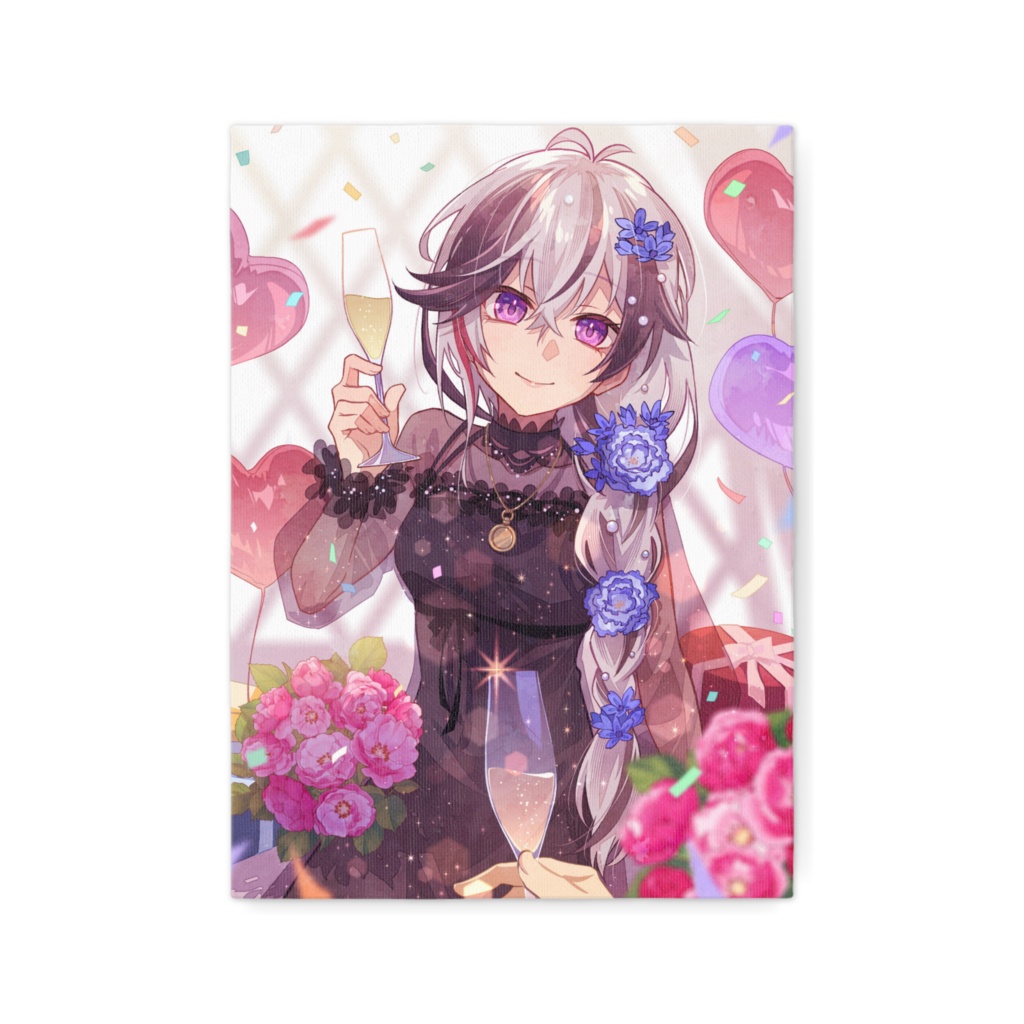 鐘輝かう birthday2026 キャンバス