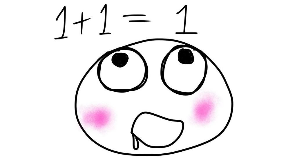 1+1=1