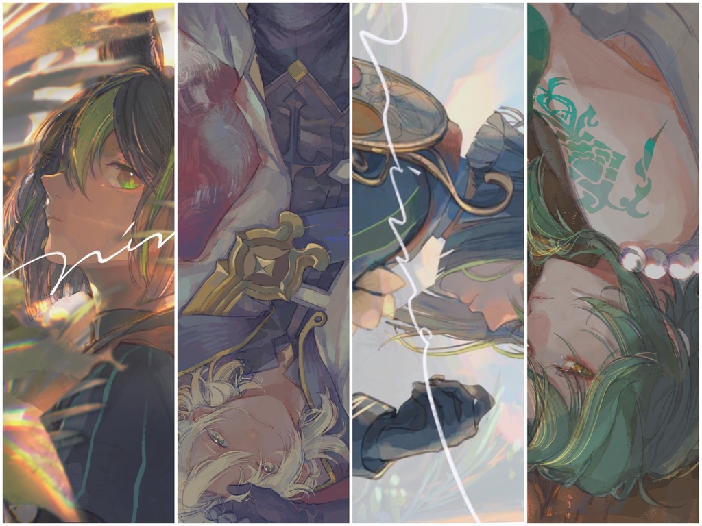 GNSNイラスト集 Visions Fugitives