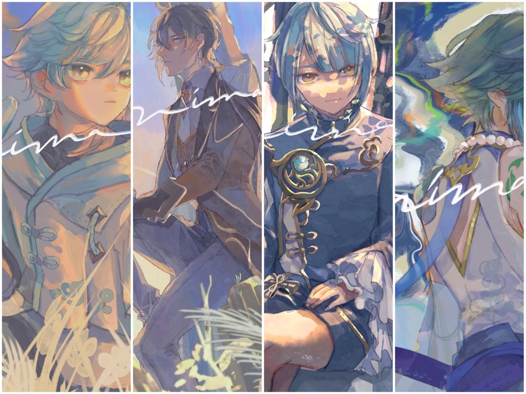 GNSNイラスト集 Visions Fugitives