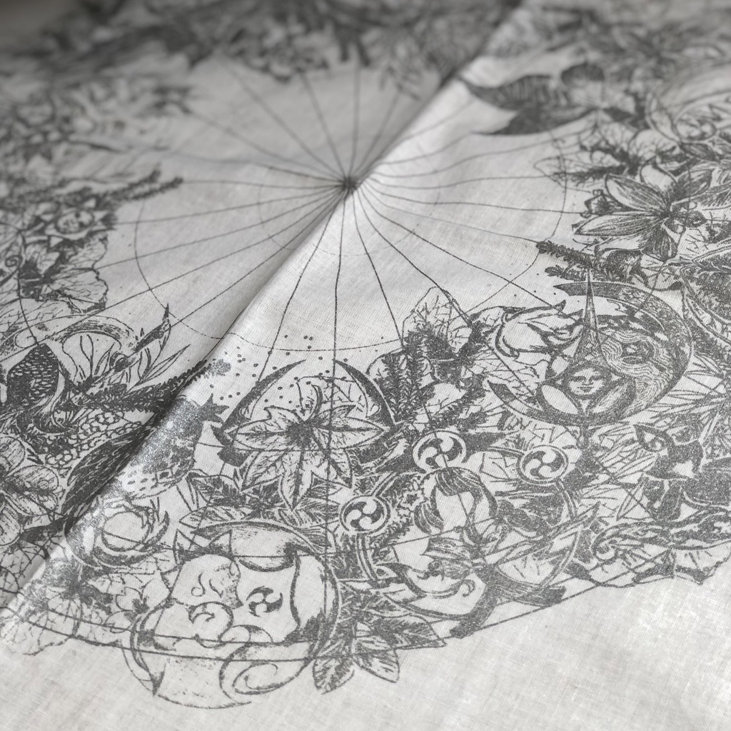 GNSN モチーフスカーフ各2種