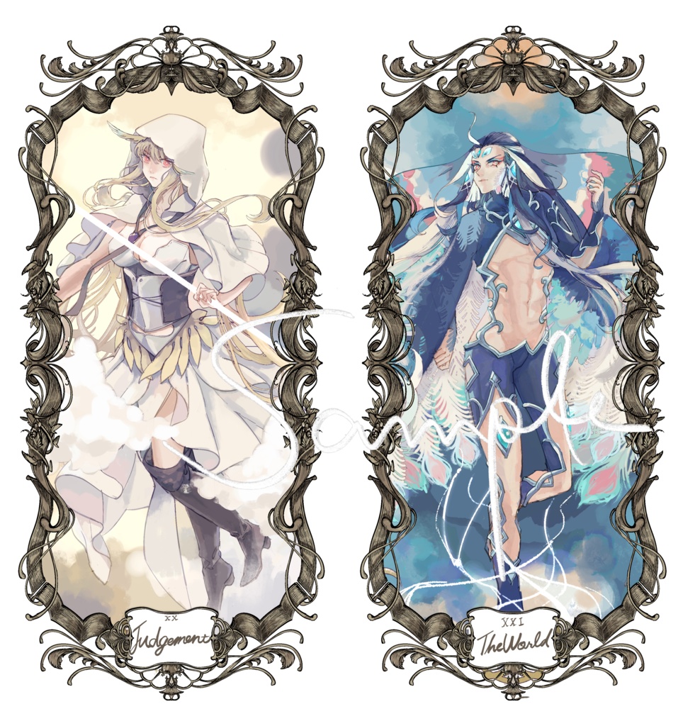 FGOモチーフタロットカード(大アルカナ22枚)