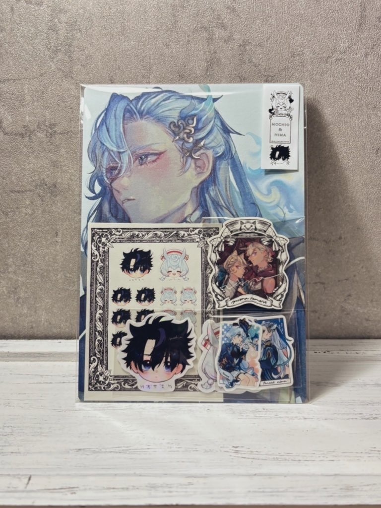 もちおさんとコラボシールセット4種