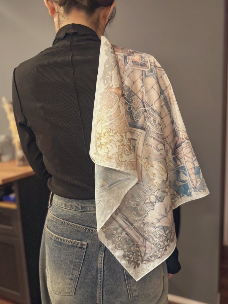 モチーフスカーフ スメール