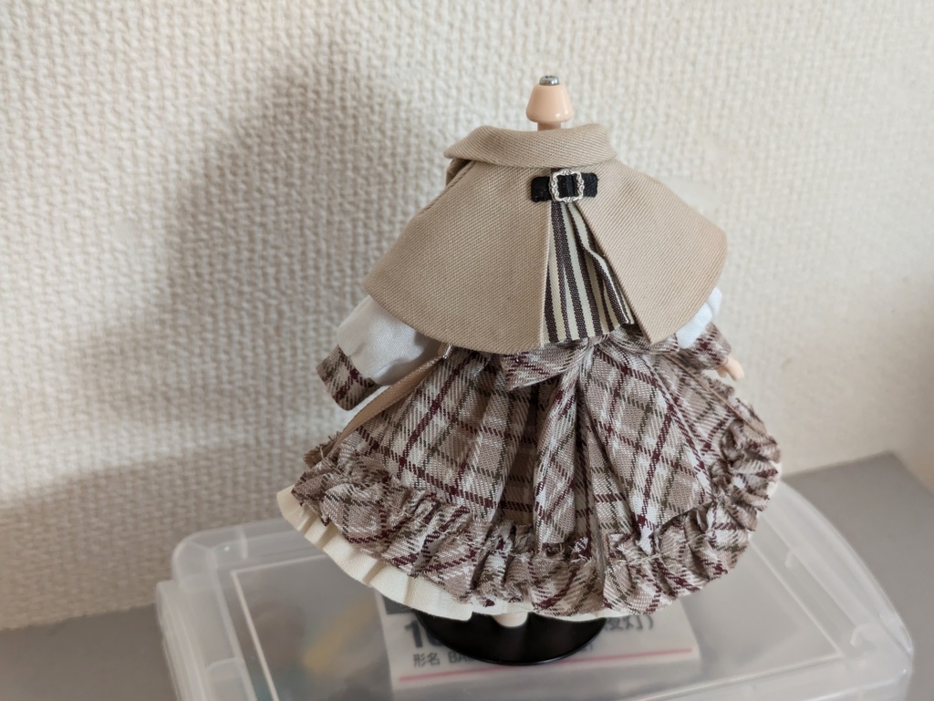 チェックスカートのセットアップ