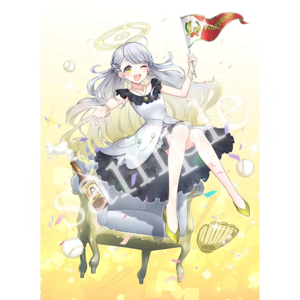 【凛宮スコア1st Anniversary】B2タペストリー -いぬもと先生描きおろし-