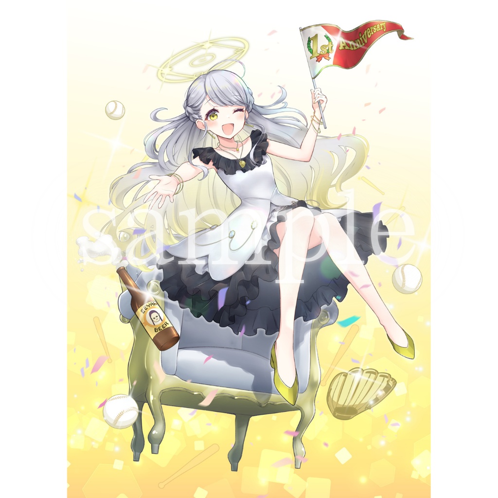 【凛宮スコア1st Anniversary】缶バッジA -いぬもと先生描きおろし-