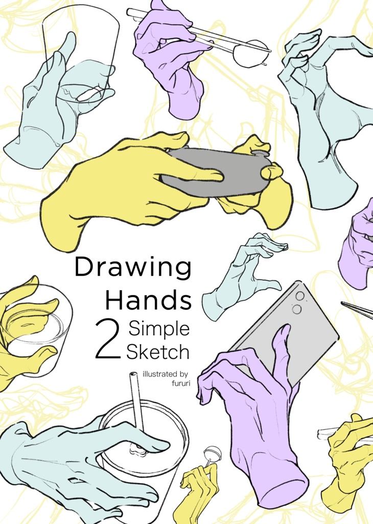 Drawing Hands Simple Sketch2