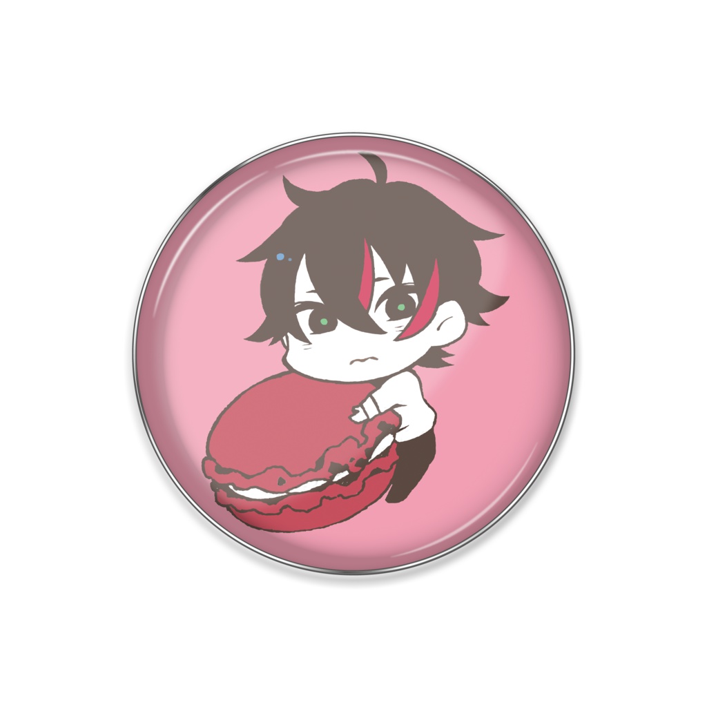 マカロンめいちゃんピンバッジ