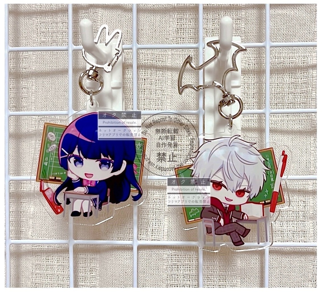 【にじそ10グッズセット】アクキー・クリカ・ステッカー