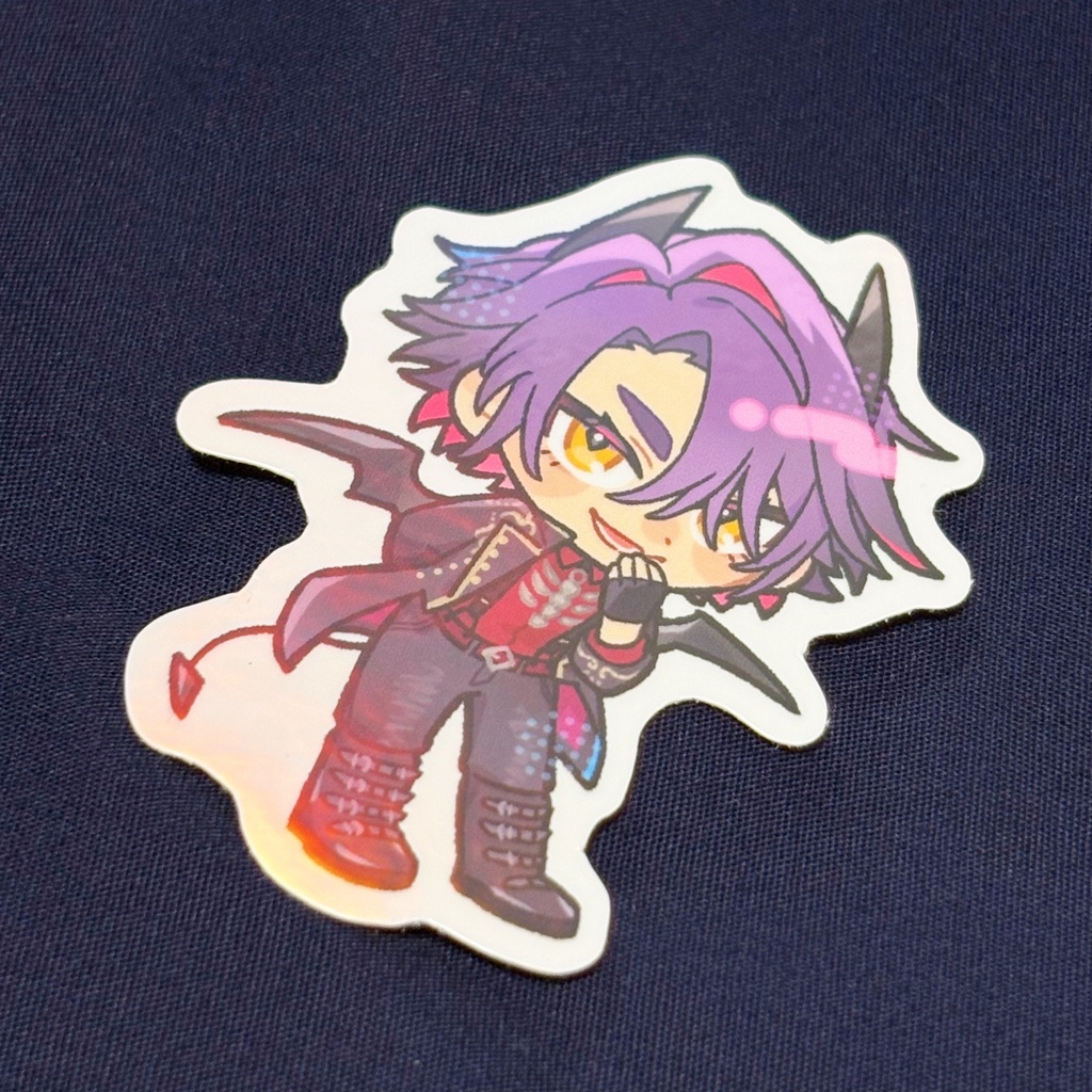 【にじそうさく10】ホログラムステッカー〈単品〉【非公式】