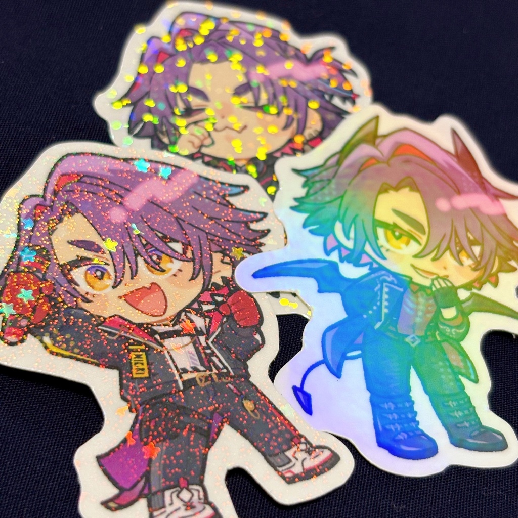【にじそうさく10】ホログラムステッカー〈単品〉【非公式】