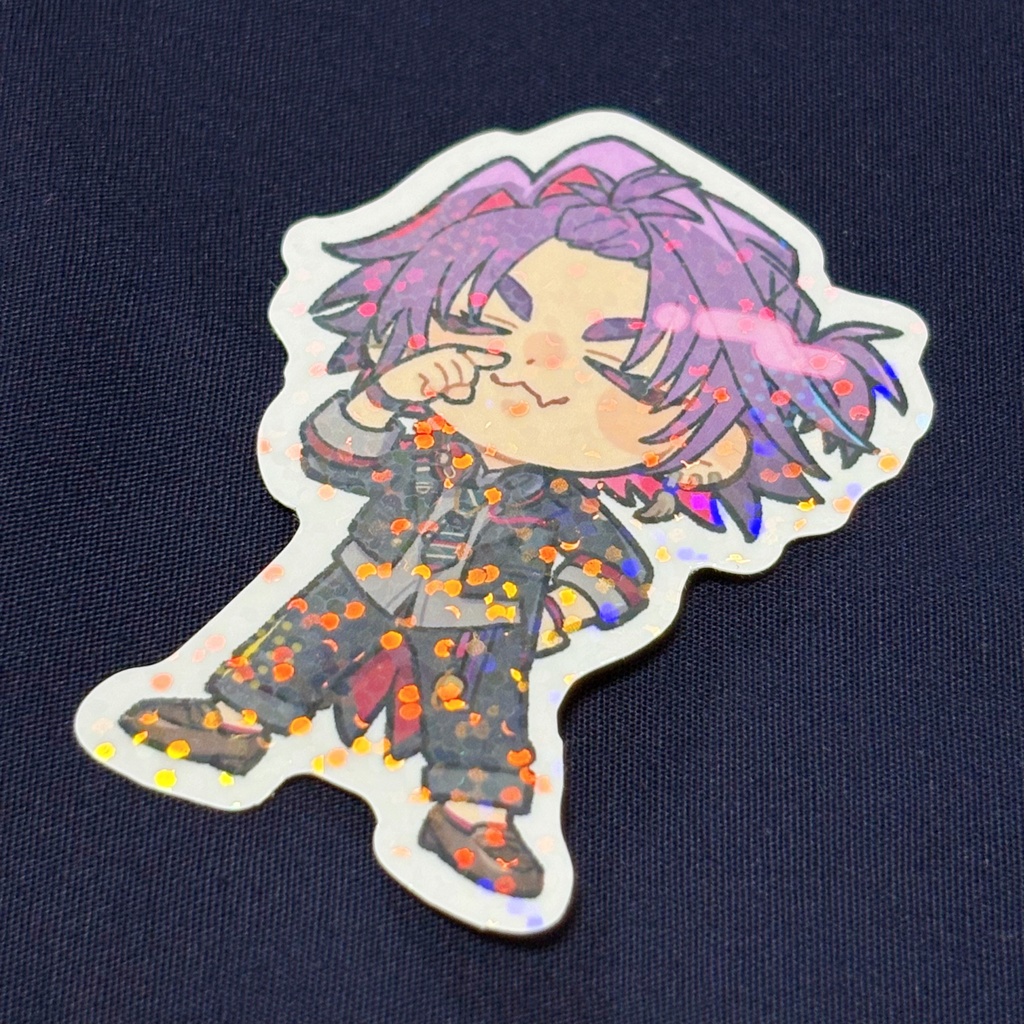 【にじそうさく10】ホログラムステッカー〈単品〉【非公式】