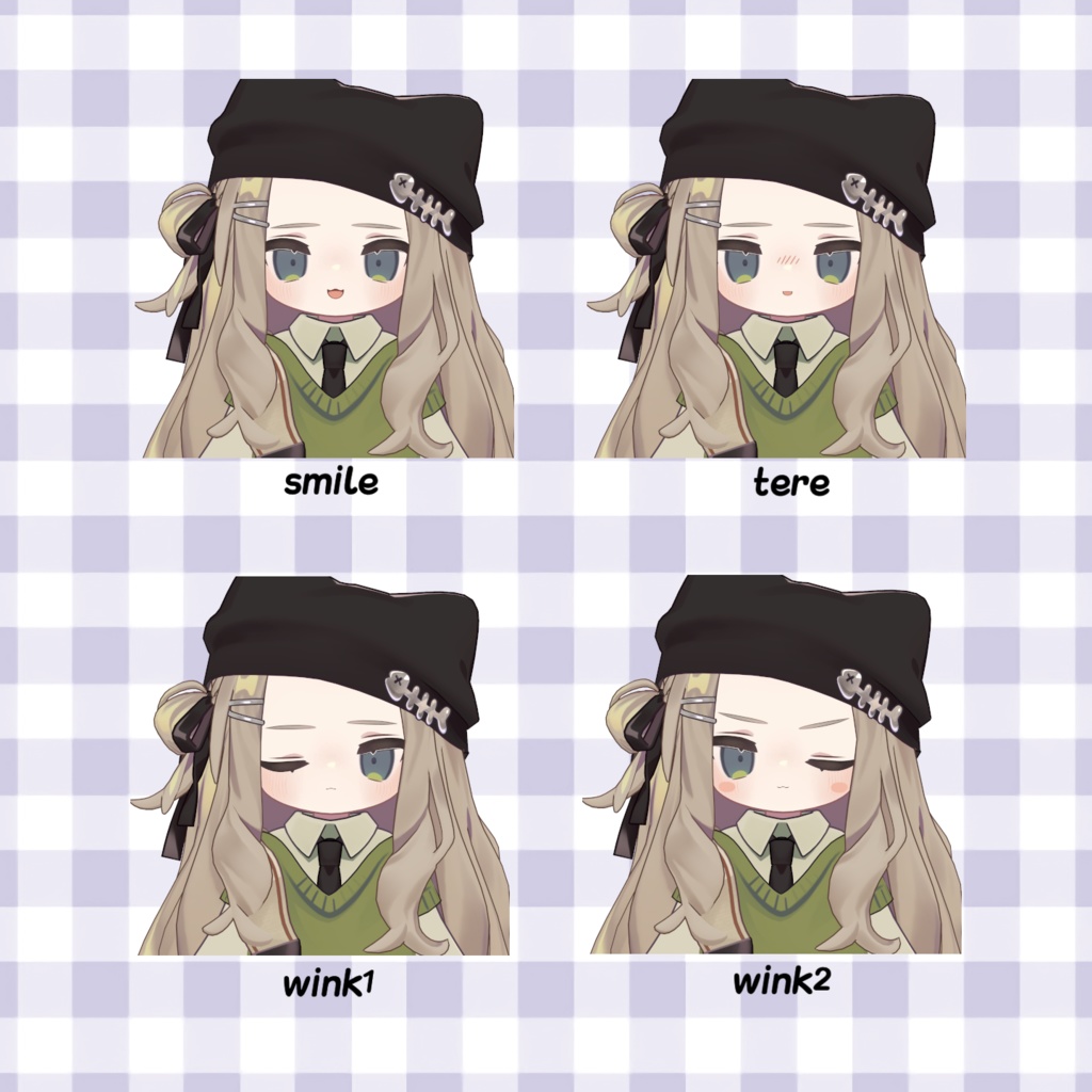 キプフェルツンデレ表情セット