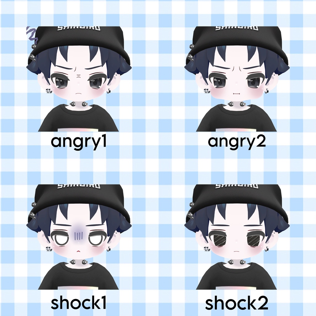 キプフェルくん表情セット