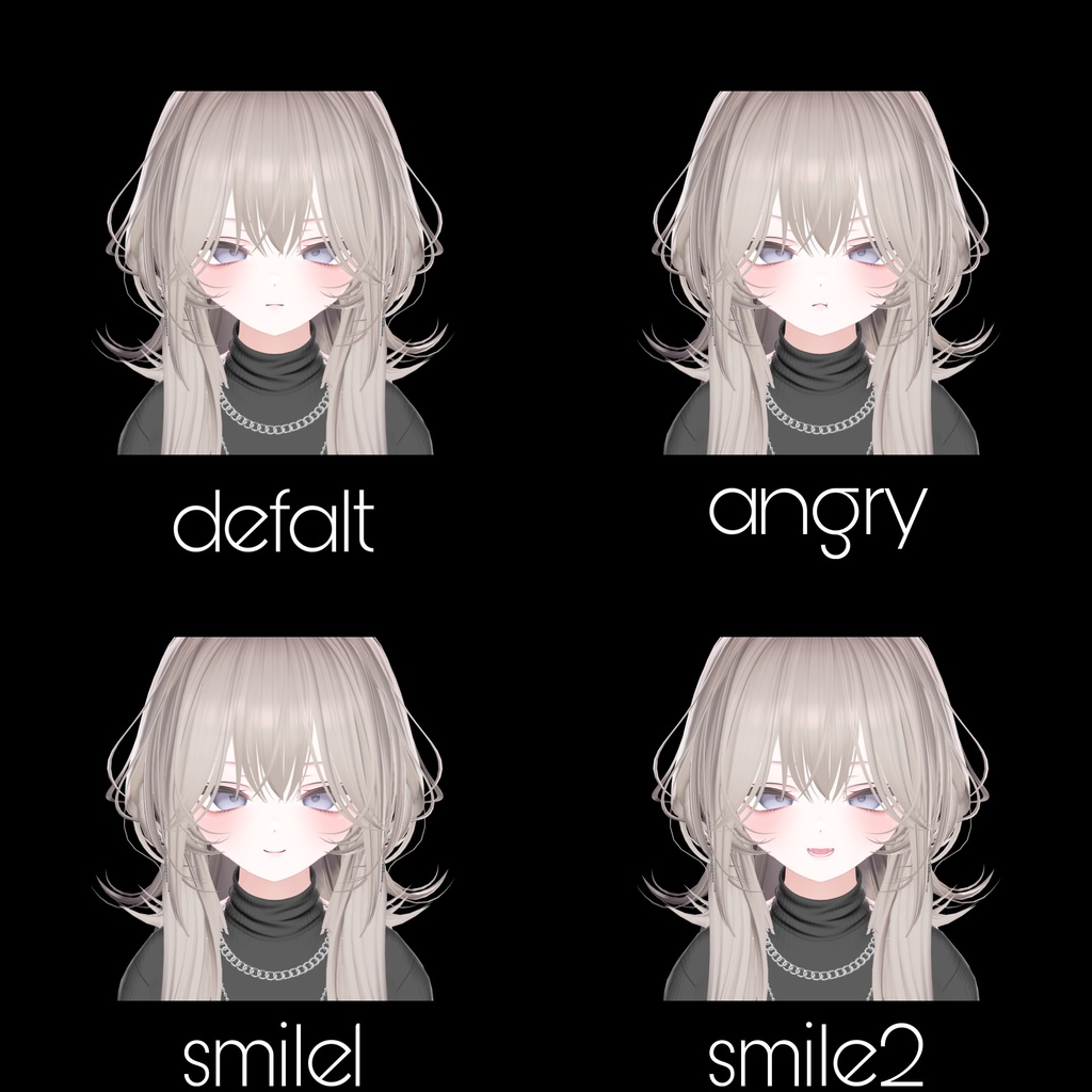 ミルフィお姉さん表情セット