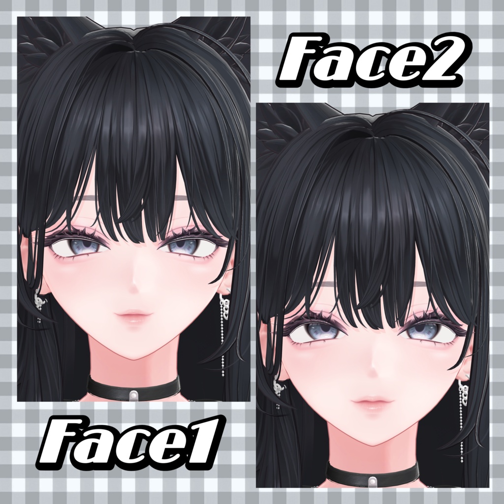 ✨️期間限定無料✨️【海咲-Misaki-】Eye&Material&Face Blendshape Set