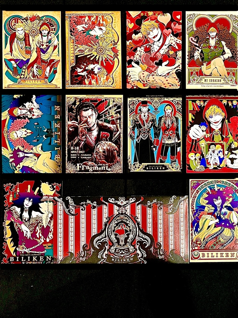 イラスト集カード20種セット＋おまけ冊子付き