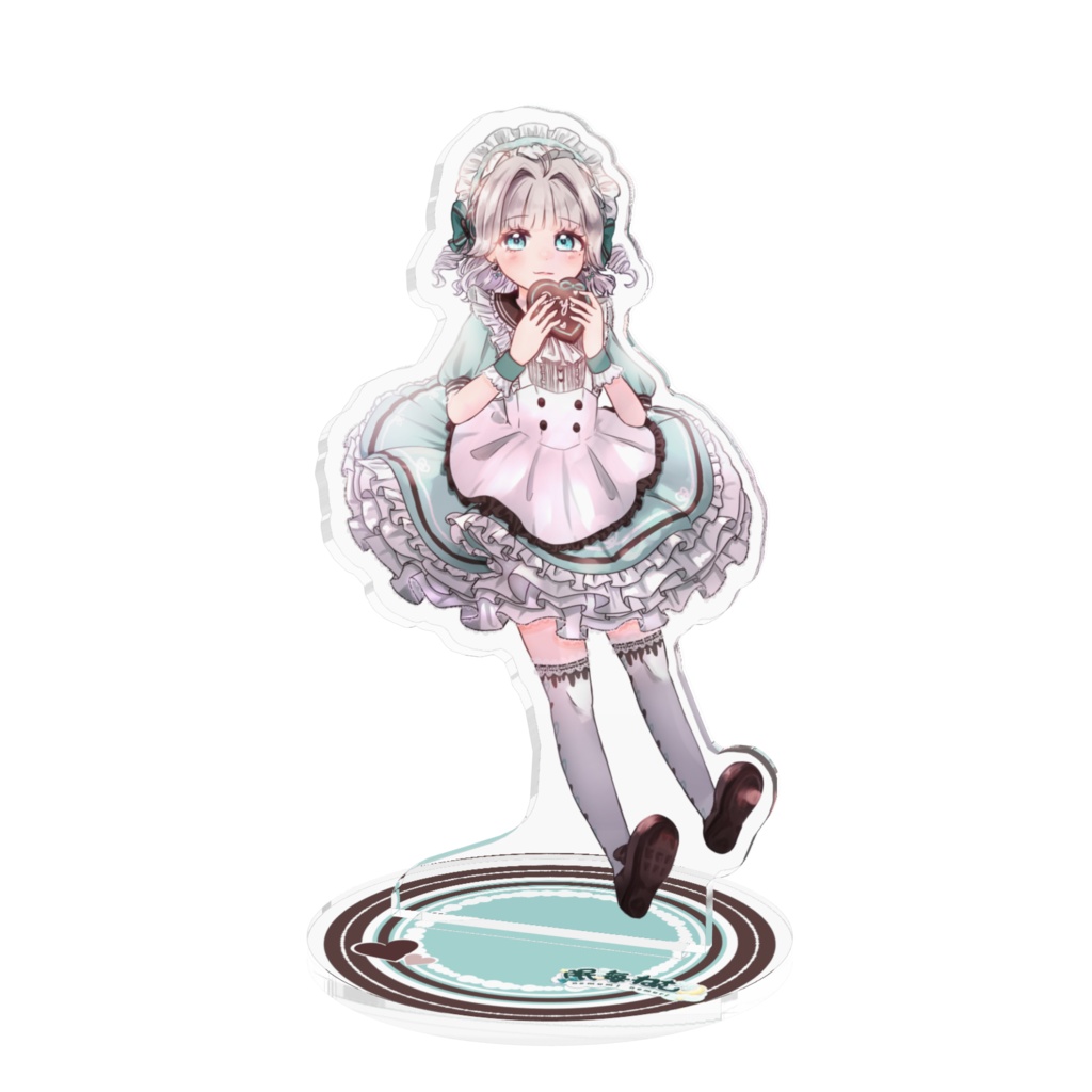 【眠海ねむり】バレンタイン衣装アクリルスタンド【バレンタインボイス・スマホ/PC用壁紙付き】