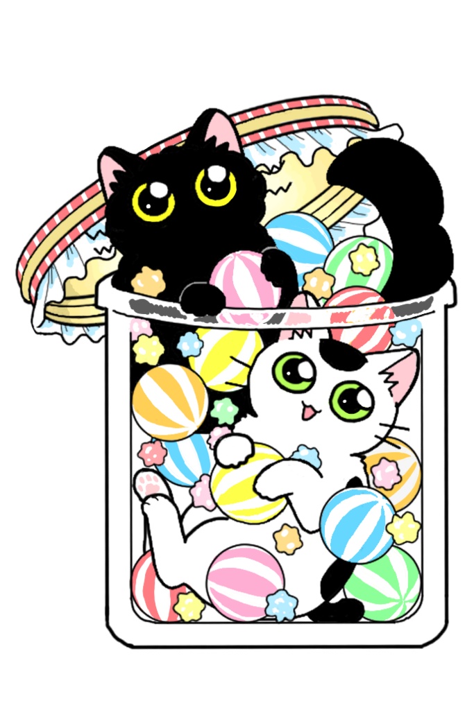 和菓子屋あんこちゃん・まめちゃんアクリルキーホルダー