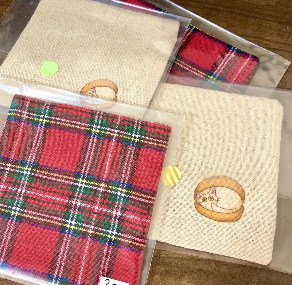 手作りコースター4枚セット