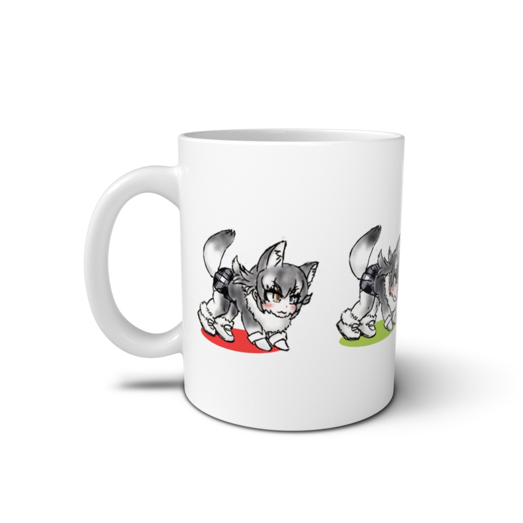 タイリクオオカミ いぬ マグカップ