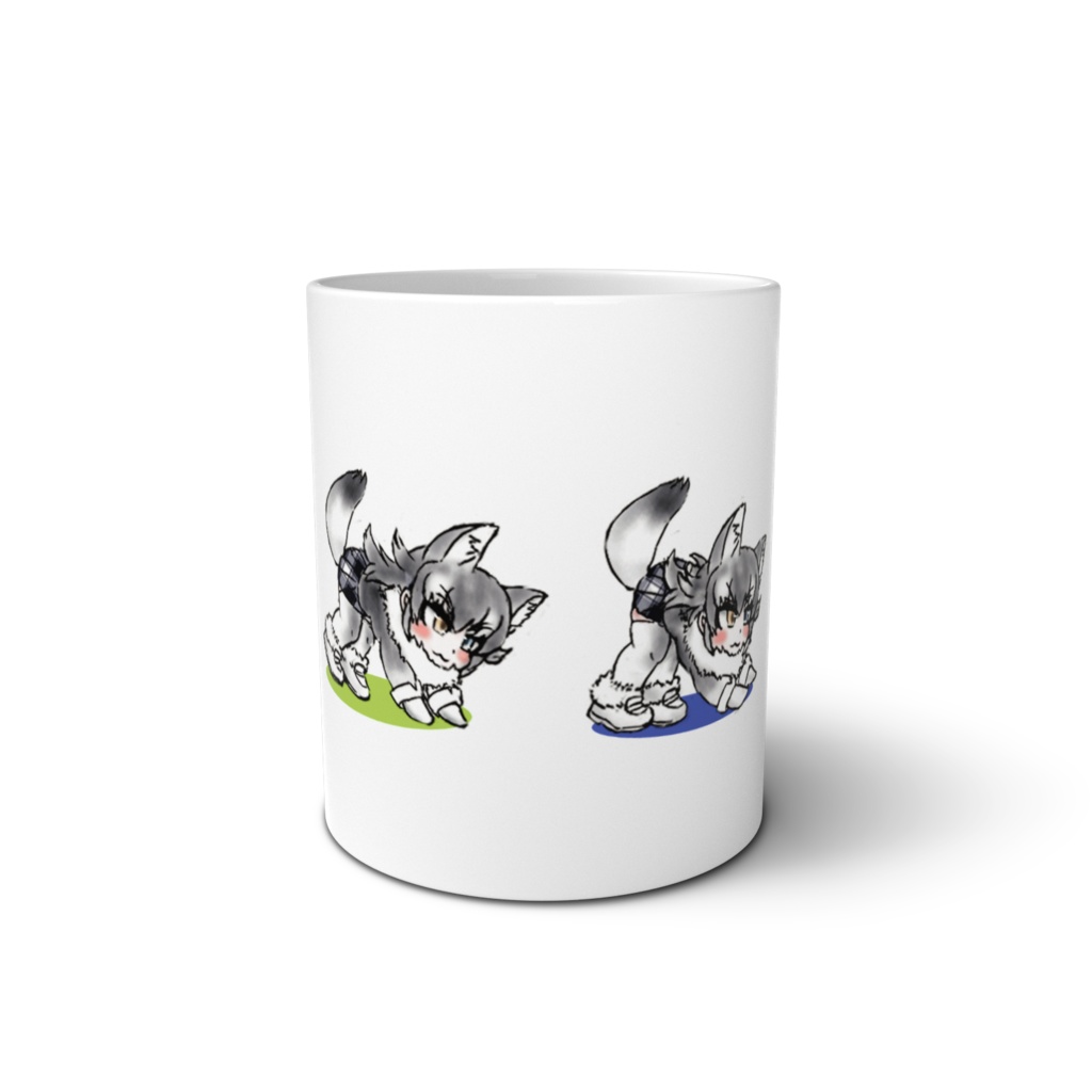 タイリクオオカミ いぬ マグカップ