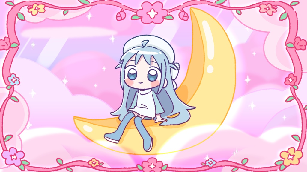 【かわいい】フリーBGM「ムーンシュガー」 無料配布 ループあり