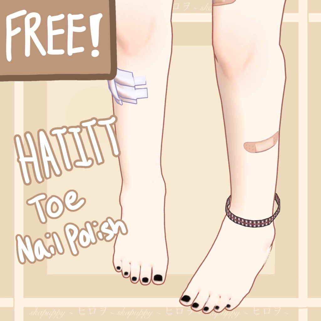 【FREE】ハティット Toe Nail Polish