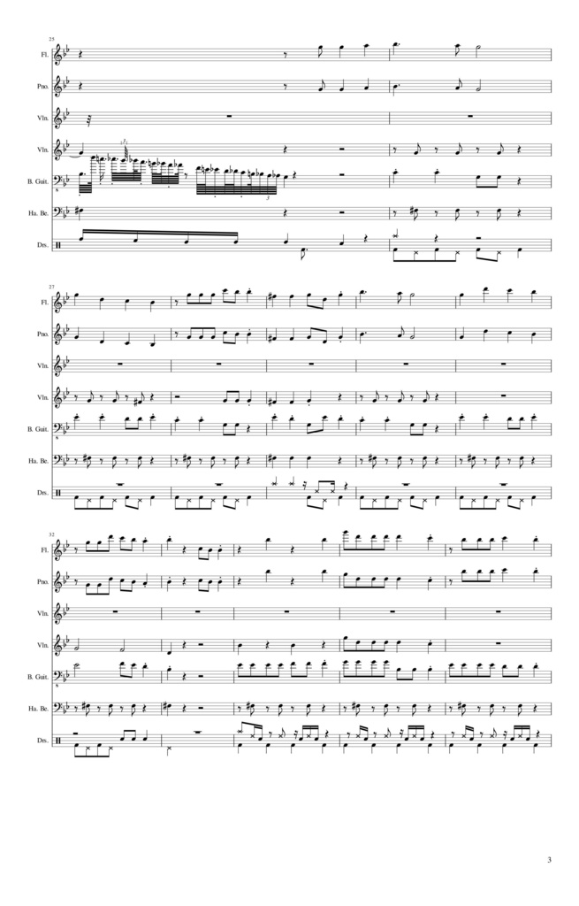 シャルル 初音ミク バルーン フルート バイオリン 音源付 【楽譜ストア】 【楽譜DL】 フルスコア