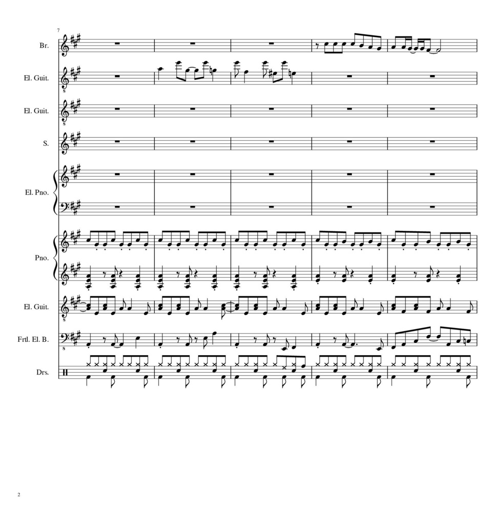 スピッツ 初恋クレイジー 音源つき #東方Project 【楽譜ストア】