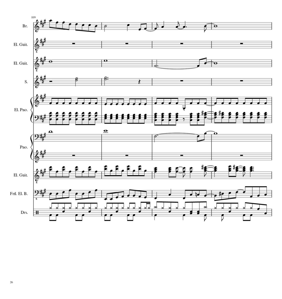 スピッツ 初恋クレイジー 音源つき #東方Project 【楽譜ストア】