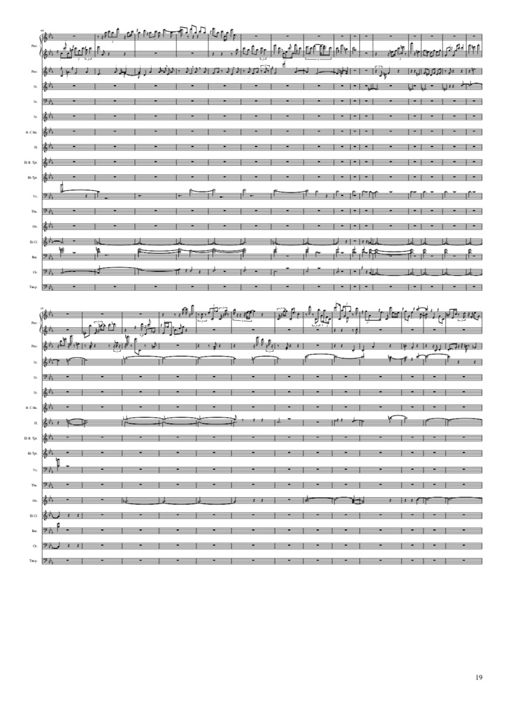 #ラフマニノフ #ピアノ協奏曲 第1楽章 音源付き #クラシック音楽 #オーケストラ #楽譜 #DTMer #耳コピ #やればできる