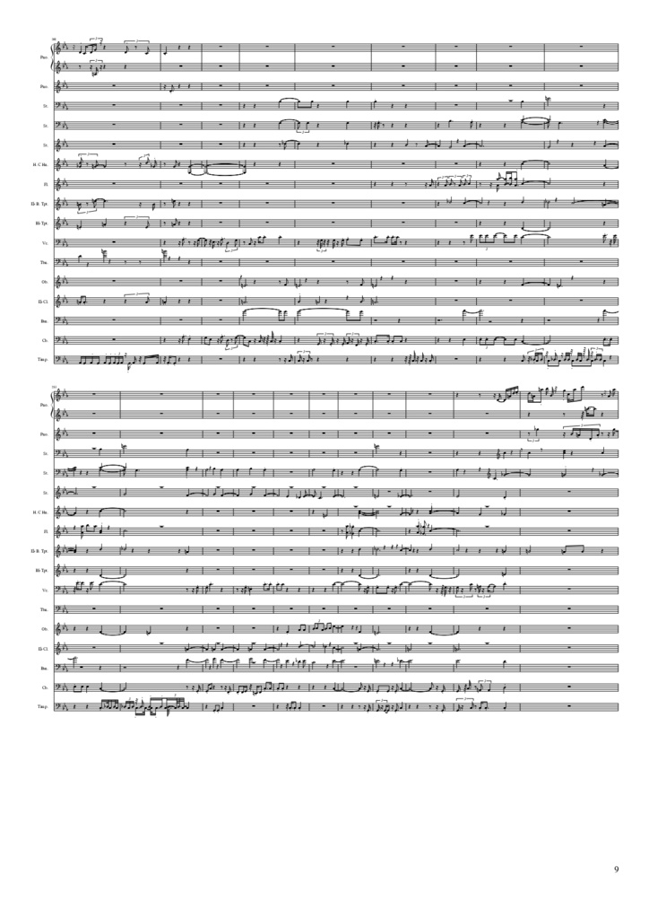 #ラフマニノフ #ピアノ協奏曲 第1楽章 音源付き #クラシック音楽 #オーケストラ #楽譜 #DTMer #耳コピ #やればできる