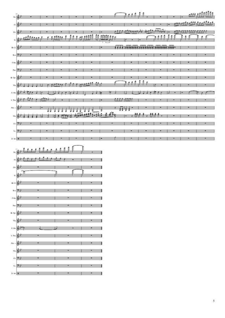 #マーラー #交響曲 第3番 音源付き #クラシック音楽 #楽譜 #フルート #オーボエ #ホルン #ピッコロ #ヴァイオリン #DTMer #耳コピ #やればできる #吹奏楽 #オーケストラ