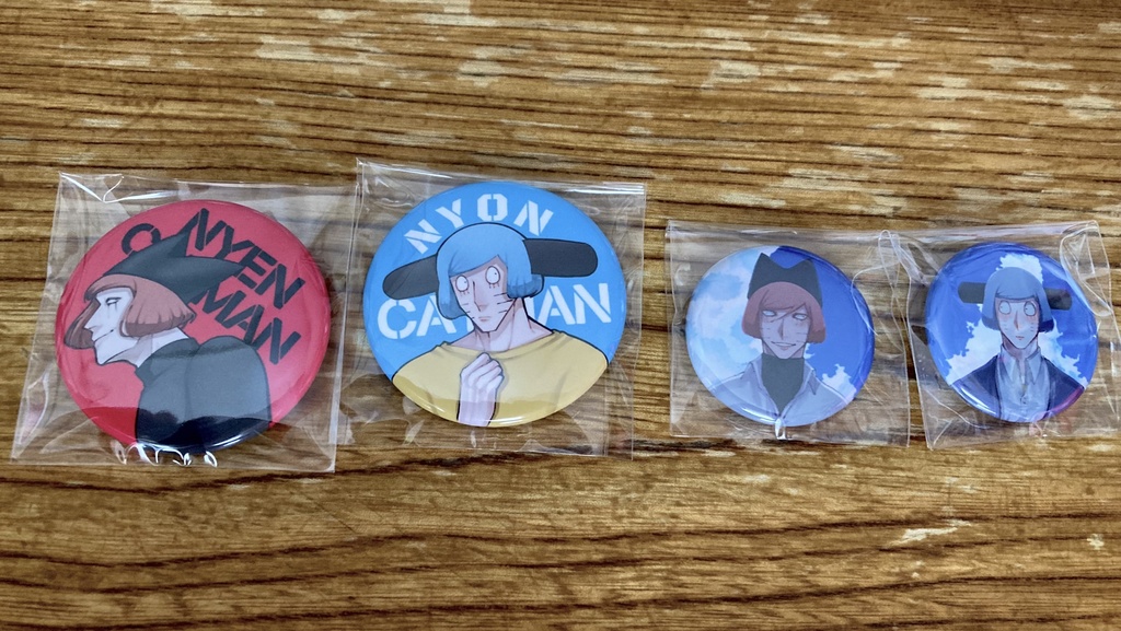 ニョン ニェンの缶バッジ