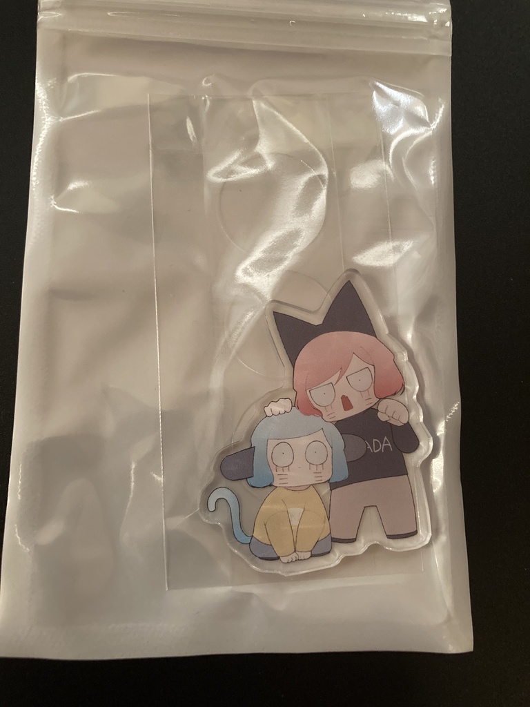 学コスキャットマンクッションストラップ(4cm)吸血鬼ルーサー缶バ(57mm)キャトマンアクリルステッカー