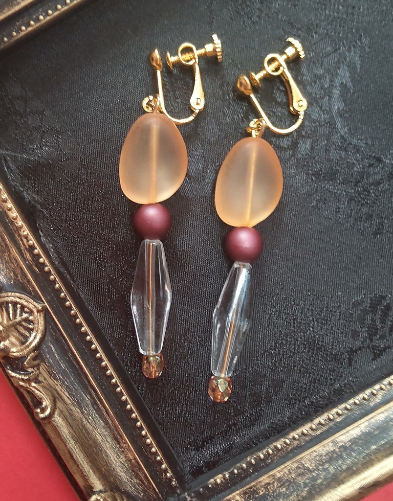 柴柚葉イメージイヤリング