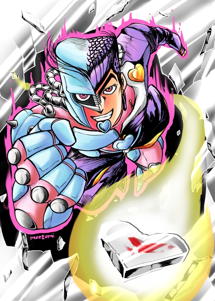 スタンド本体一体化イラストアンソロジー「半神」