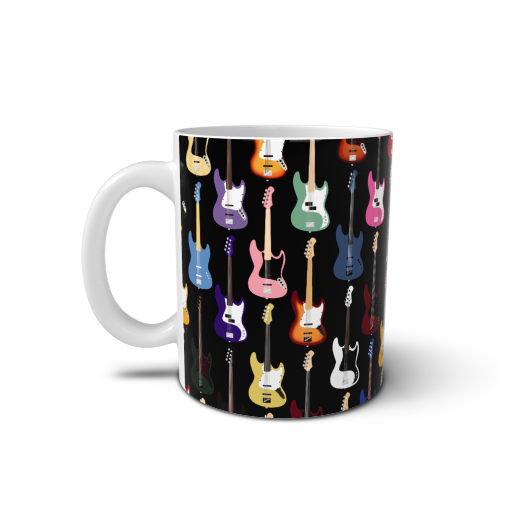 ベースまみれマグカップ