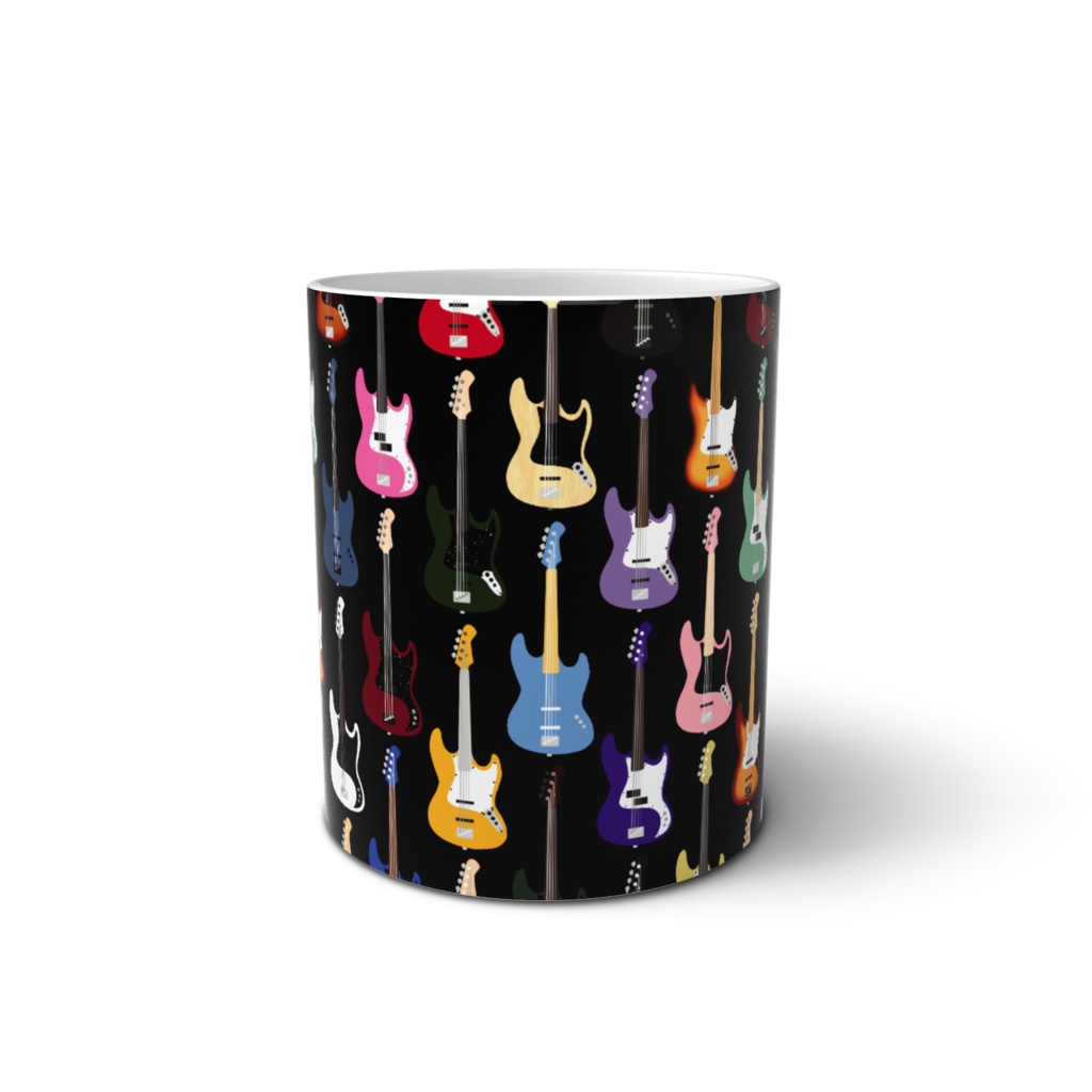 ベースまみれマグカップ