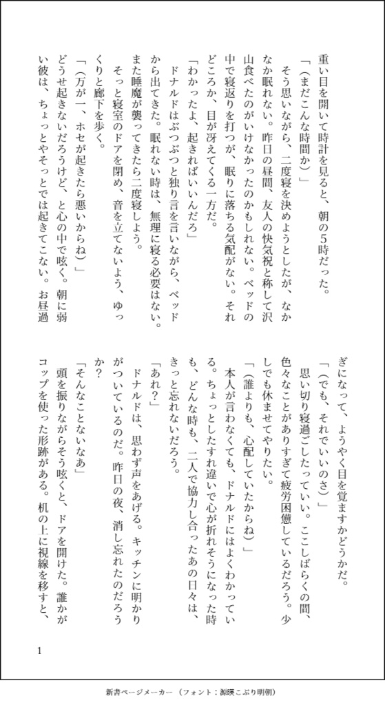 それからのこと