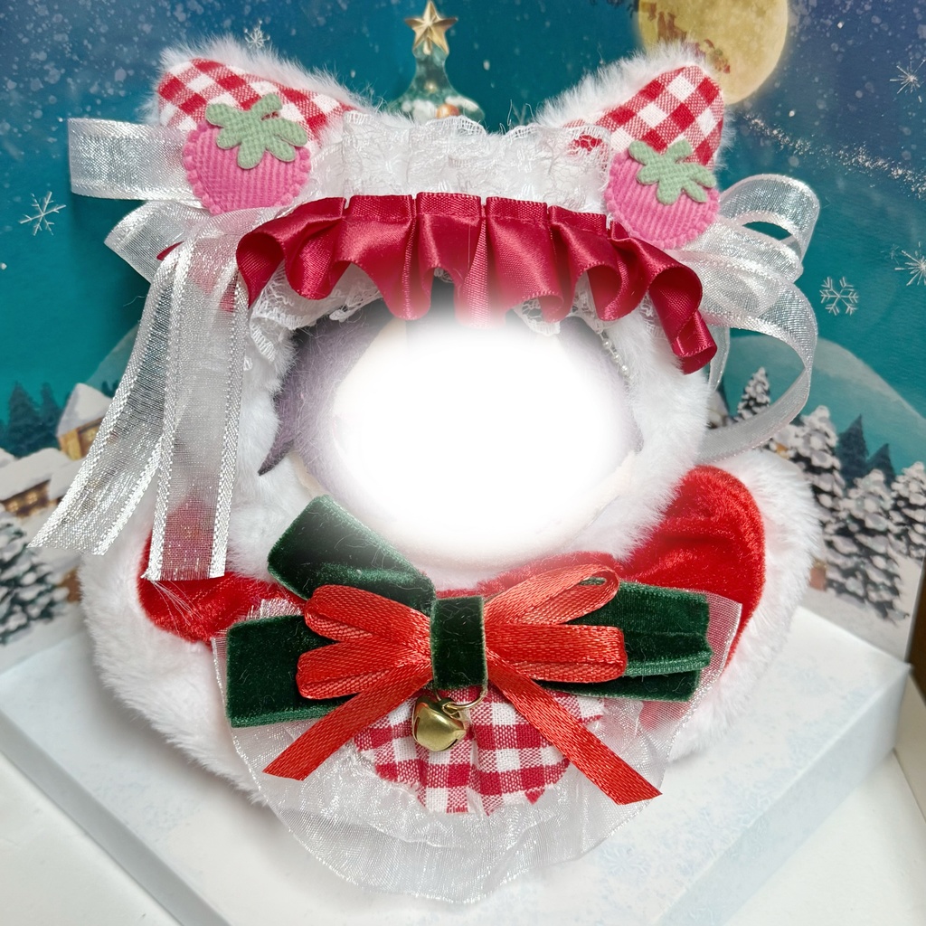クリスマス いちごねこさん着ぐるみ
