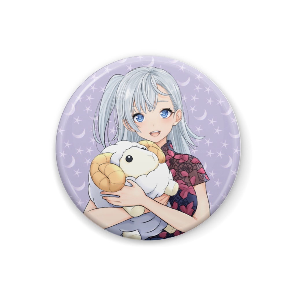 むぅこ&めぇこ缶バッジ