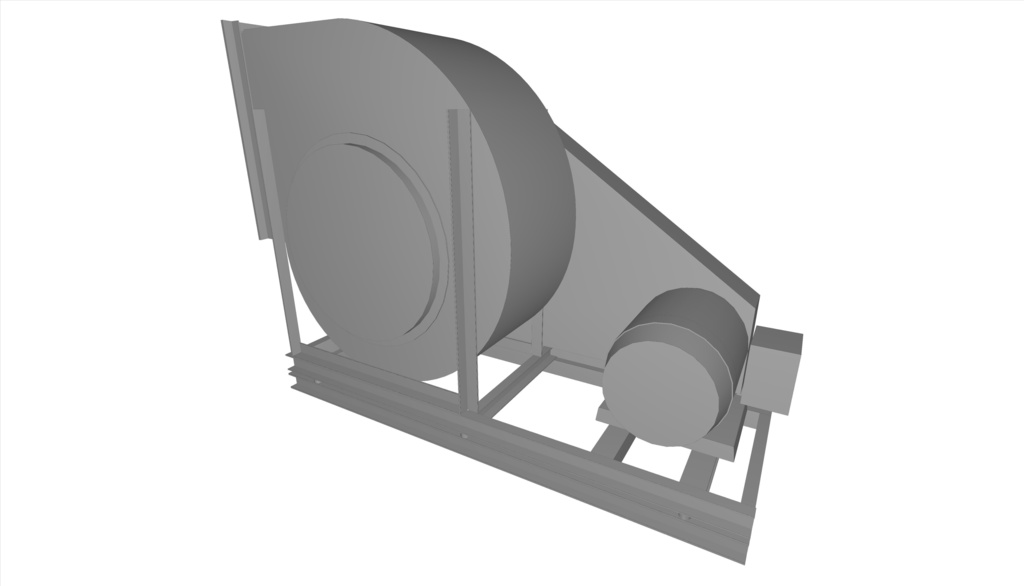 #4.5片吸い込みシロッコファン(上部水平)_18.5~22kW