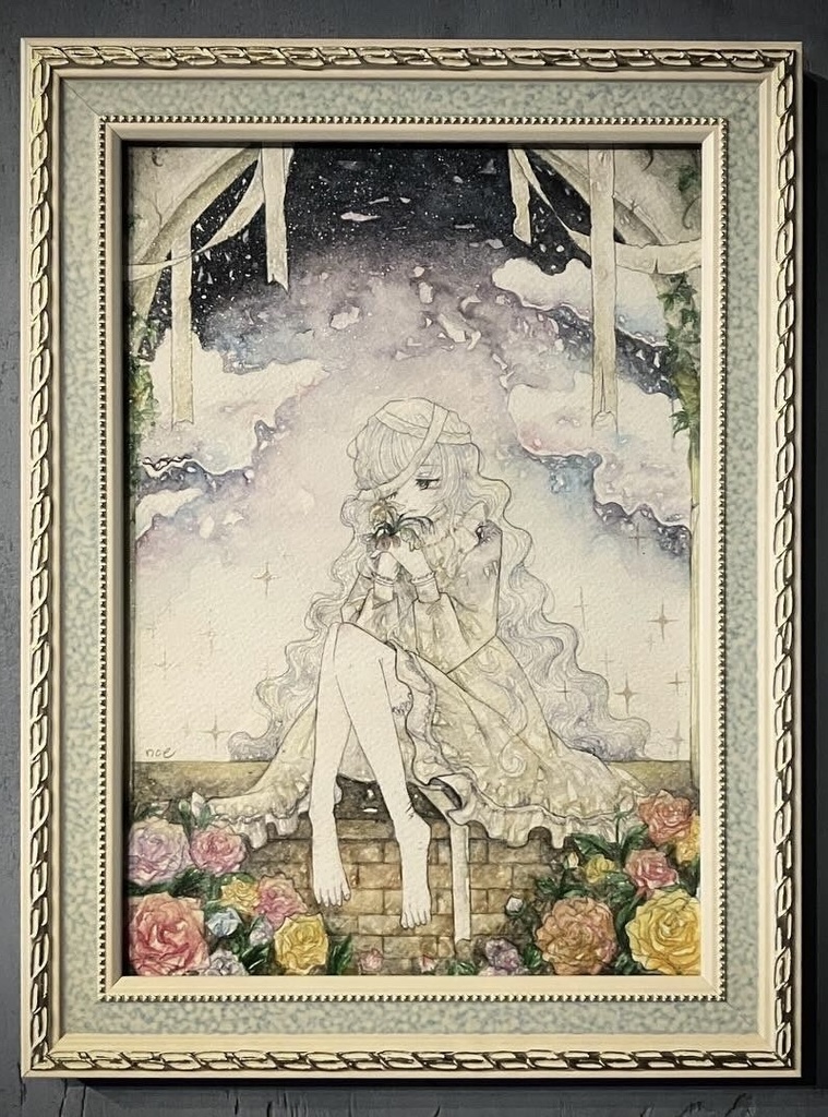 原画『手の内に縋るもの』