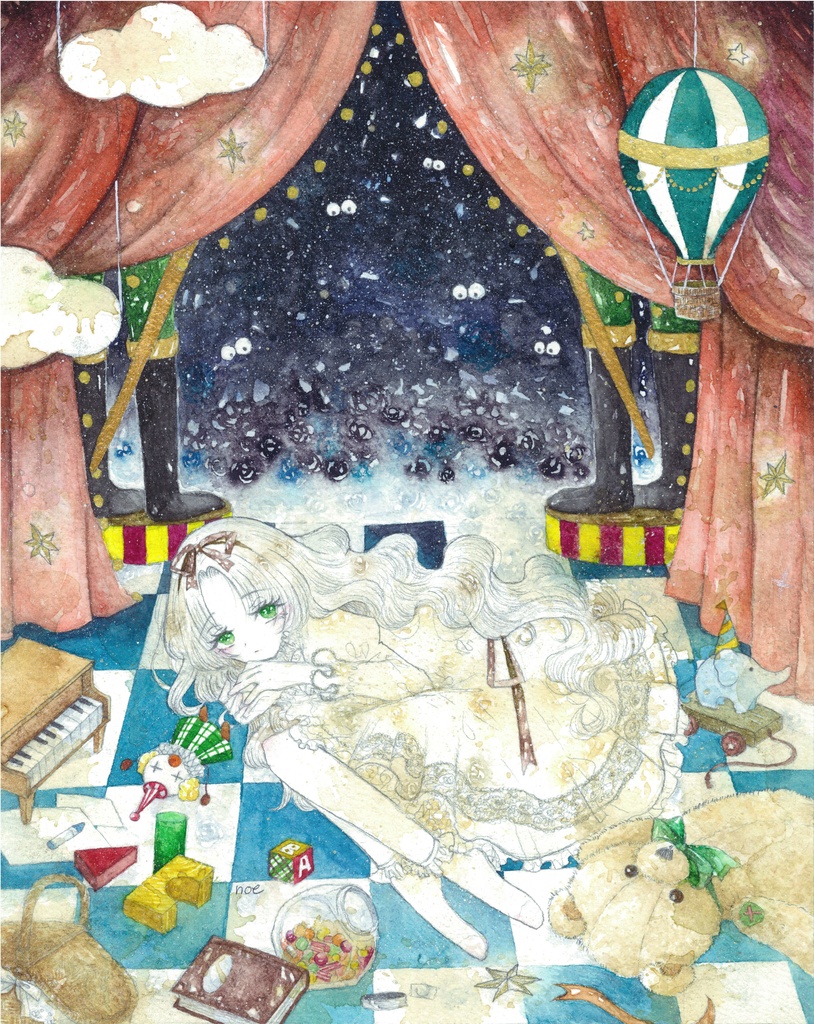 原画『ひみつきち』