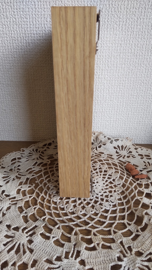 ハガキサイズイラスト原画『髪飾り』